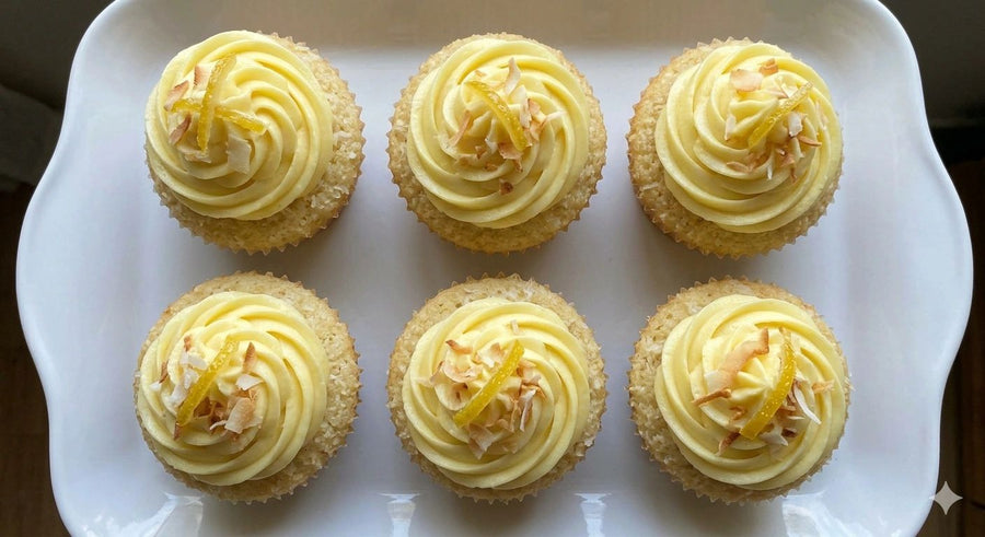 Cupcakes de Limón y Coco