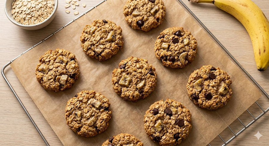 Galletas de Avena y Banano