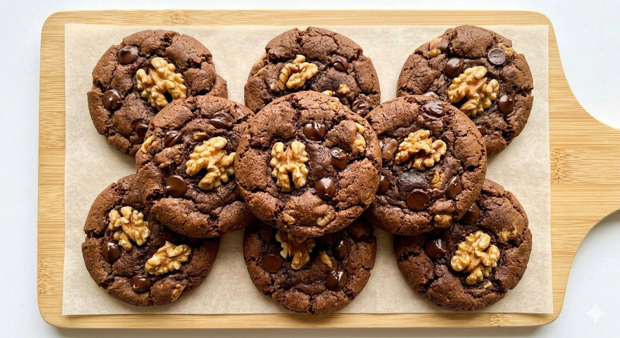 Galletas de Chocolate con Nueces