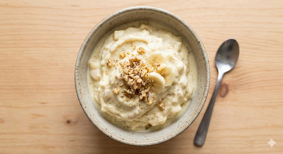 Helado Proteico de Banano