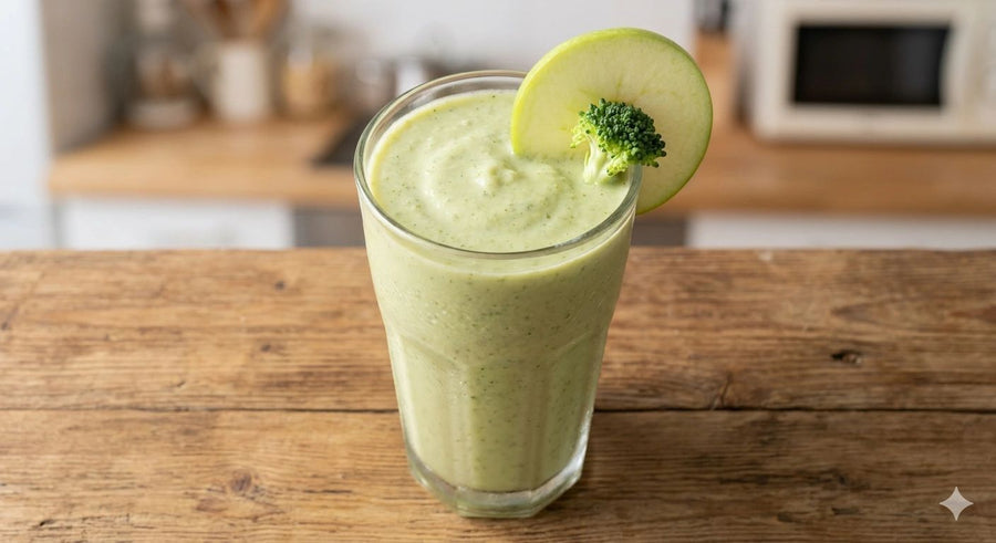 Batido de Brócoli y Manzana