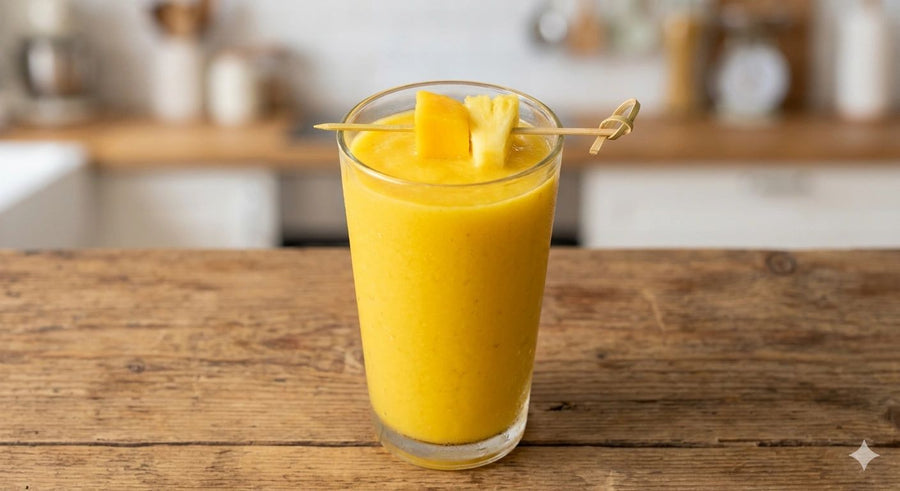 Batido Tropical de Mango y Piña