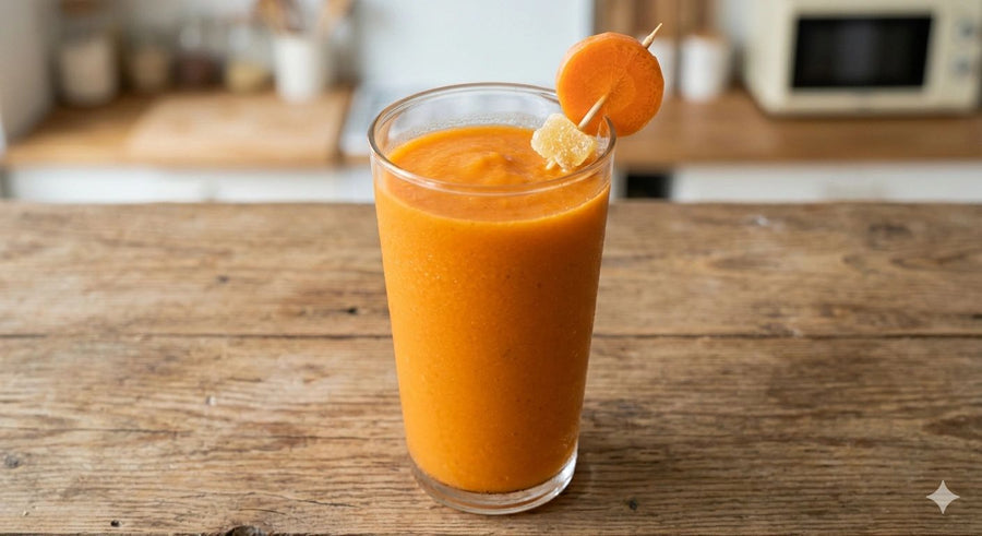 Batido de Zanahoria y Jengibre