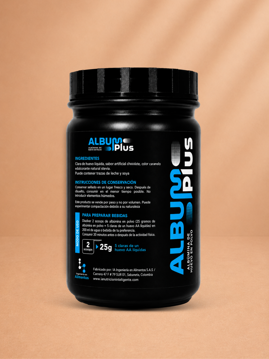 AlbumPlus Chocolate 350g — ingredientes
