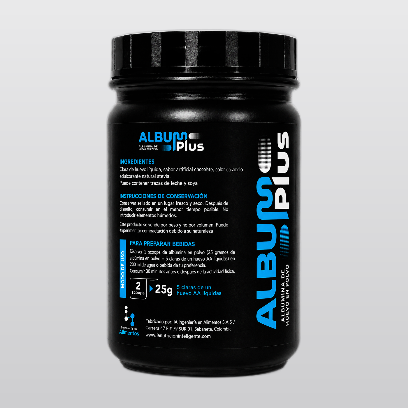 AlbumPlus Chocolate 350g — ingredientes