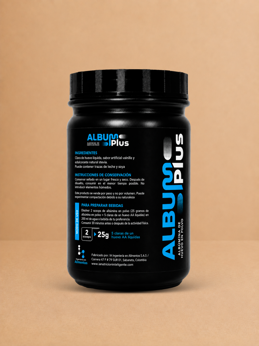 AlbumPlus Vainilla 350g — ingredientes